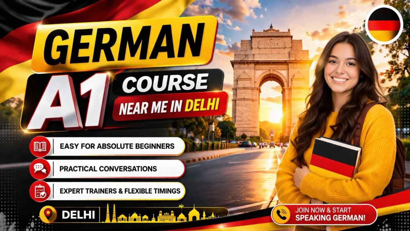 Where Can I Learn German A1 Course Near Me in Delhi? Fees, Duration & Best Institutes